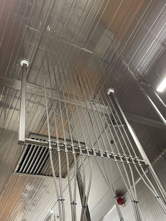 Fabrication de machines spéciales pour l'agroalimentaire, Ouches